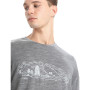 Camiseta funcional de hombre Icebreaker Tech Lite II SS Tee Nature Sprint