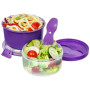 Caja de alimentos Sistema Round Lunch Stack TO GO 965ml
