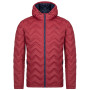 Chaqueta de invierno para hombre Loap Itemo rojo/azul Red Dahlia/Blue