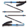 Bastones de senderismo Black Diamond Distance Carbon FLZ Poles