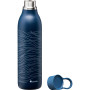 Botella térmica Aladdin CityLoop Thermavac eCycle 600 ml azul/blanco Deep Navy