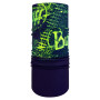 Cuello multiuso Buff Windproof azul/verde HavocBlue