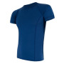 Camiseta funcional de hombre Sensor Merino Air kr.r. azul Darkblue