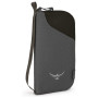Cartera Osprey Document Zip Wallet gris/negro Black