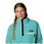Sudadera de mujer Columbia Helvetia™ II Cropped Half Snap Fleece