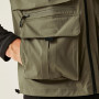 Chaleco de hombre Regatta Travel Light Packaway B/W