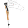 Bastones de carrera de senderos Leki Cross Trail FX Superlite 110-130 cm