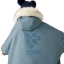 Abrigo impermeable para niños Regatta Junior Waterproof Changing Robe Pro Grey Mirage