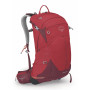 Mochila de senderismo Osprey Stratos 24 rojo poinsettia red