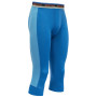 Calzoncillos de hombre Devold Hiking 3/4 Long Johns azul Skydiver