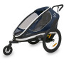 Remolque para bicicleta Hamax Outback one azul/blanco