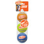 Juguete para perro Nerf Dog Squeak Tennis Ball 3 pcs