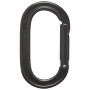 Mosquetón Black Diamond Oval Keylock negro Black