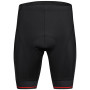 Pantalones cortos de ciclismo para hombre Etape Elite Team negro/rojo černá/červená
