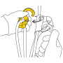 Polea Petzl Rollclip Z Screw-Lock