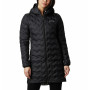 Abrigo de invierno para mujer Columbia Delta Ridge™ Long Down Jacket negro Black
