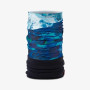 Cuello multiuso para niños Buff Polar azul/negro Mountain Blue