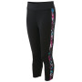 Mallas de tres cuartos para mujer Dare 2b Curvate 3/4 Tight negro/rosa Black/Actpnk