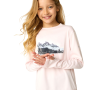 Camiseta para niños Regatta Winter Alvarado Pink Haze