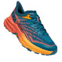 Calzado de mujer Hoka W Speedgoat 5 Wide azul Blue Coral / Camellia