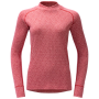 Camiseta funcional de mujer Devold Signature Silk 230 Cross Neck Wmn