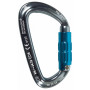Mosquetón Camp Orbit 2Lock - Gun Metal / Blue