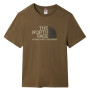 Camiseta de hombre The North Face S/S Rust 2 Tee 2022 verde/marrón Military Olive