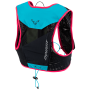 Mochila de carrera Dynafit Vert 6 rosa/turquesa/negro Silvretta/FluoPink