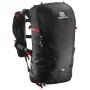 Mochila Salomon Peak 20 negro Black/BrightRed
