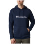 Sudadera de hombre Columbia CSC Basic Logo Hoodie azul/blanco CollegiateNavyWhite