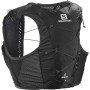 Chaleco de carrera Salomon Active Skin 4 With Flasks negro black