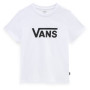 Camiseta de mujer Vans Wm Drop V Ss Crew-B blanco/negro White/Black