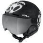 Talla de casco: 53-55 cm / Color: negro/blanco