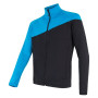 Sudadera de hombre Sensor Tecnostretch negro/azul Black/Blue