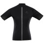 Maillot de ciclismo para mujer Alpine Pro Sagena 2 negro BLACK