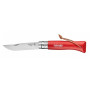 Cuchillo Opinel VRI N°08 Trekking rojo