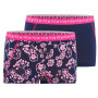 Bragas Kari Traa Attraktiv Hipster 2pk (2018) azul/rosa Night