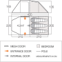 Tienda familiar Vango Beta 350XL CLR
