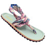 Sandalias de mujer Gumbies Slingback Mint & Pink azul/rosa