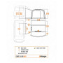 Carpa de autocaravana/furgoneta Vango Cove III Air Mid