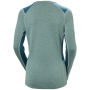Camiseta funcional de mujer Helly Hansen W Lifa Merino Midweight Crew