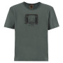 Camiseta de hombre E9 Van gris/verde Agave