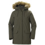 Chaqueta de invierno para mujer Helly Hansen W Classic Parka verde oscuro Beluga