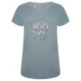 Camiseta de mujer Dare 2b Moments II Tee azul/gris Bluestone