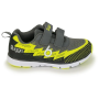 Zapatillas velcro niños Bugga Hone Gray gris/amarillo šedá/žluá/černá