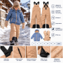 Pantalones de invierno para niños DucKsday Bip Pants Londen