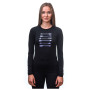 Camiseta de mujer Sensor Merino Wool PT Šípy dl.r.