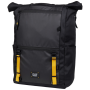 Mochila urbana Caterpillar Signature Utility X Rolltop negro Black