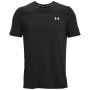 Camiseta funcional de hombre Under Armour UA Seamless SS negro Black / / Mod Gray