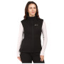 Chaleco de mujer Kilpi Noil-W negro BLK